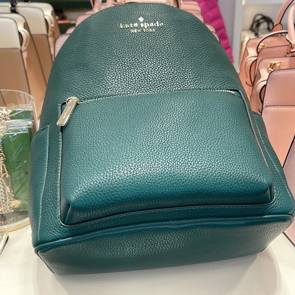 Kate Spade Leila Dome Backpack 
COLOR:
Deep Jade
NWT - Picture 9 of 16